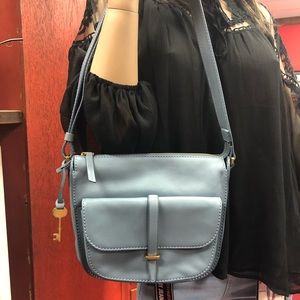 Steel Blue Crossbody